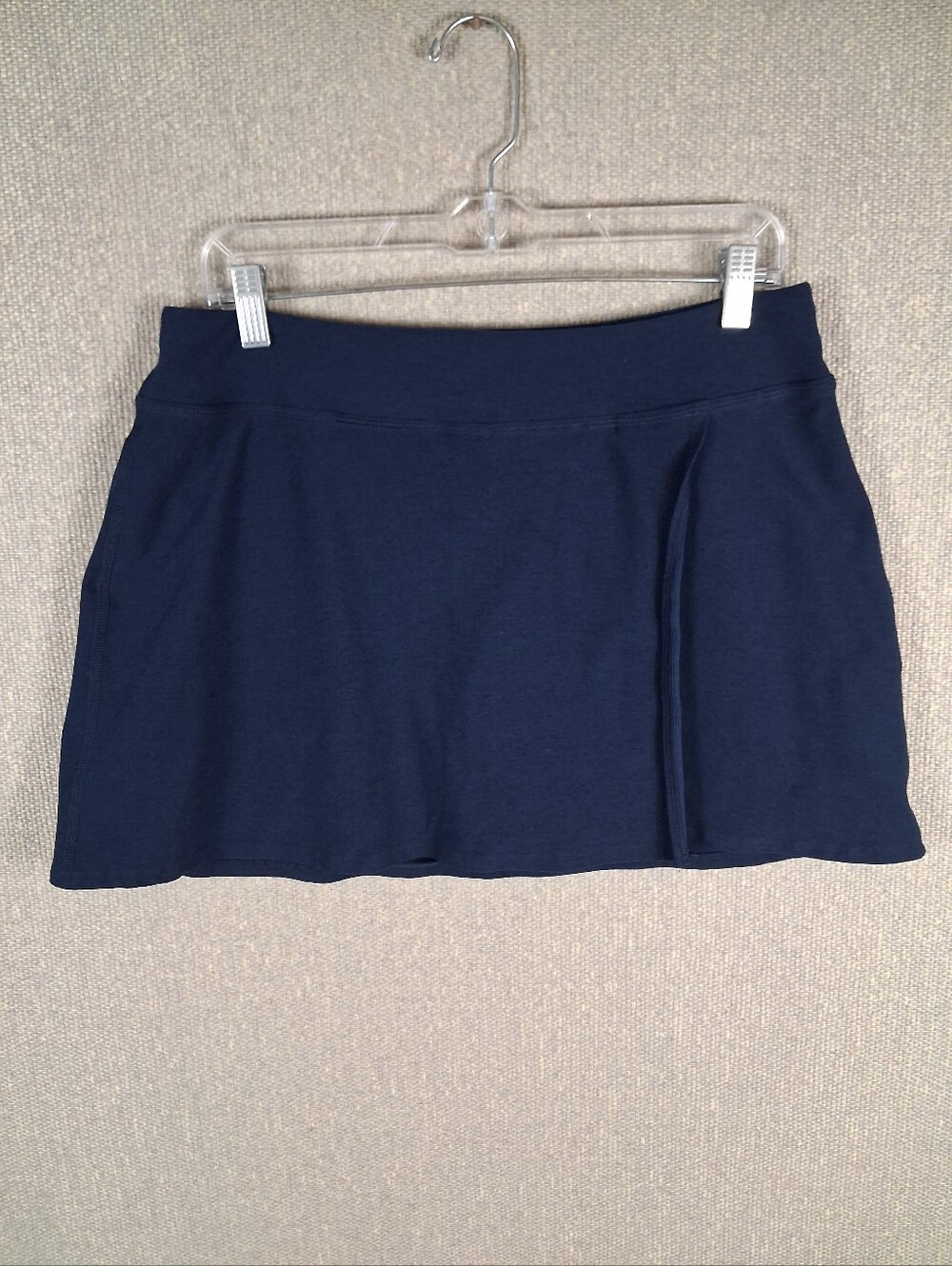 Beyond Yoga Skort Womens Large Navy Blue Activewear Built In Athletic Shorts